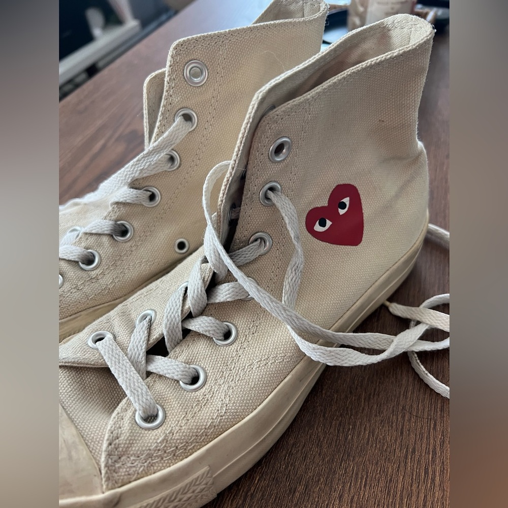 COMME DES GARÇONS High Top Converse